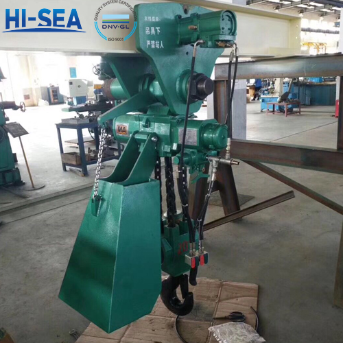 Pneumatic hoist structure and function 